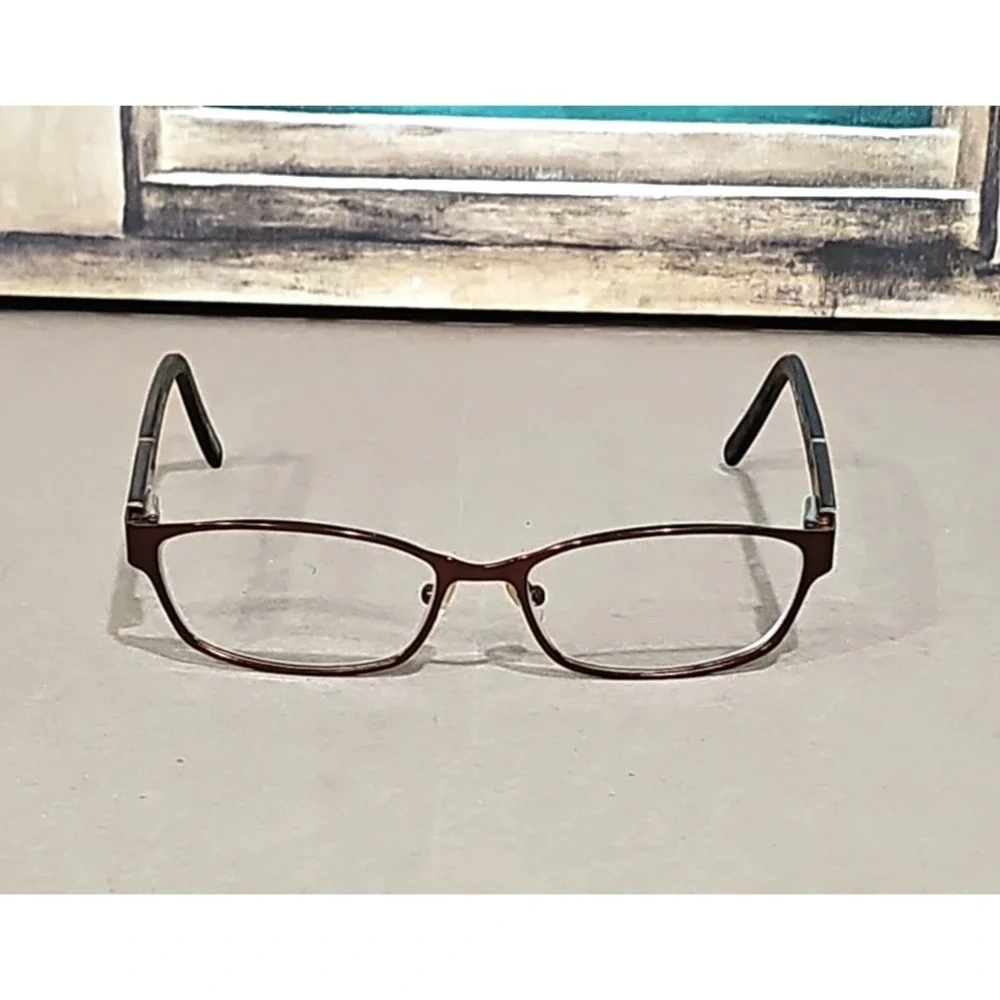 Karen Kane Eyeglasses Eye Glasses Frames Wood Rose Mocha 53-16-135
